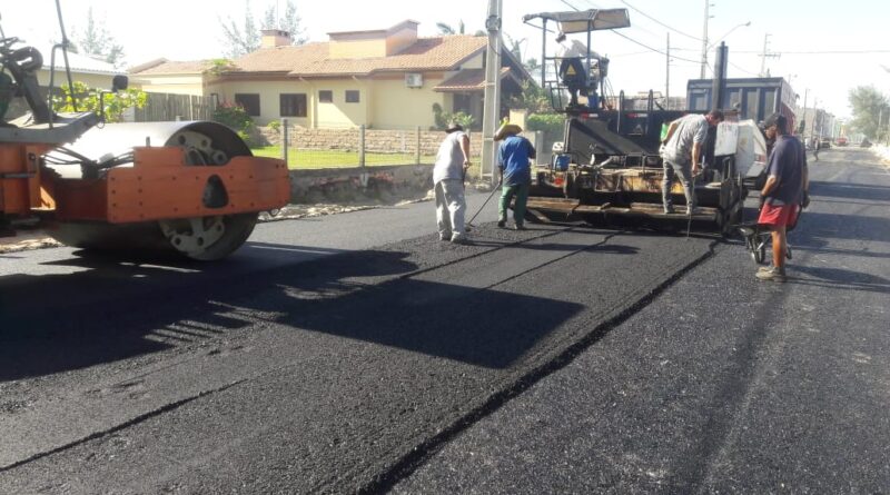 Obra está em fase final