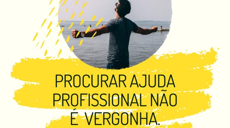 Campanha incentiva a procurar ajuda profissional