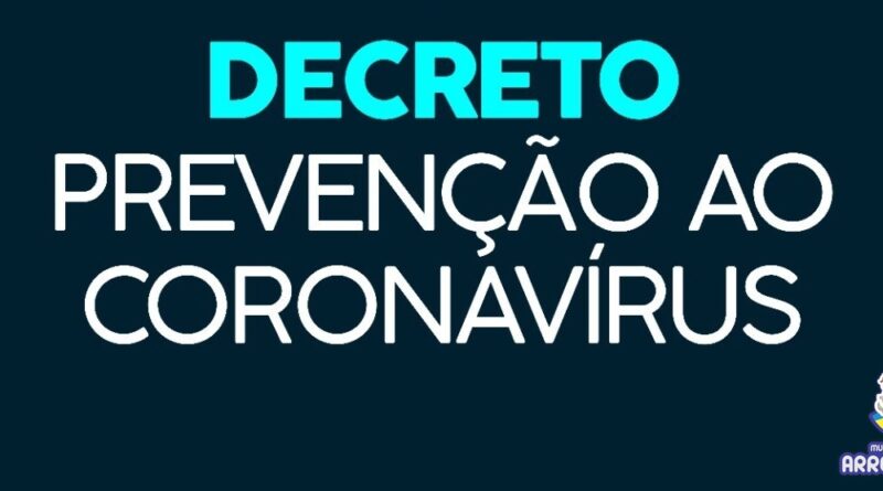 Novo Decreto passa a valer no dia 29.12.2020