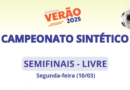 Semifinais do Campeonato de Futebol Sintético – Livre